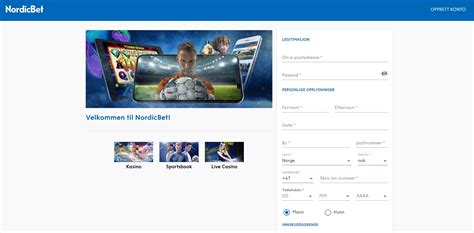 nordicbet norge - nordicbet gratis spill